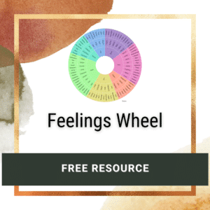 Free downloadable feelings wheel PDF